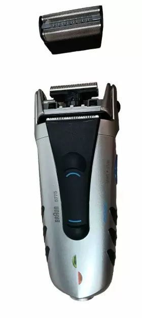B855343 Braun 5775 Electric Cordless Rechargeable Shaver With Charger Case Tested Clean #3