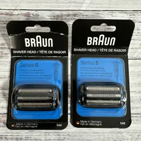 Br-54b-80748043 Braun Series 5 Replacement Shaver Heads 54b New Lot Of 2