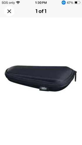 Br-81406969 Braun Rigid Travel Case For Shavers. New And Never Used