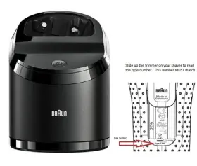 Br-81687142-81759573 Braun Clean And Charge Base Type 5430 For Series S9-3 5793 Models Only #2