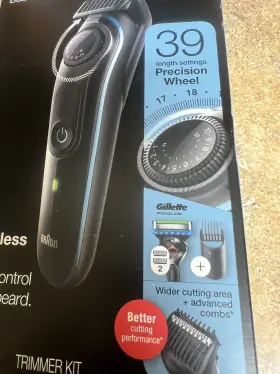 Trimmer-5 Braun Bt5240 New Beard With 39 Length Settings Shave And Trim Kit #3