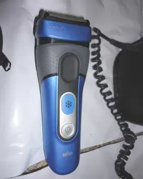 Ct5cc Braun 5676 Cooltec Rechargeable Electric Shaver Cooling Technology Blue #2