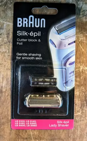 Ls5560 Braun Lady Shaver Foil And Cutter Pack