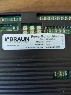 M897 Braun Power Motion Module Qty 2 #2