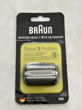 Pg-3428 Braun Series 3 Pro Skin 32b Replacement Shaver Head New/sealed #2