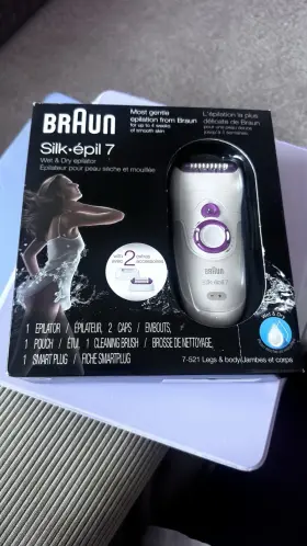 Rasoir-0736s52890 Braun Silk-epil Hair Removal Body Razorseries 7