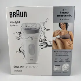 Se7-061 Braun Silk- Pil Series 7 Smooth Epilator Shaver/trimmer Exfoliator Kit