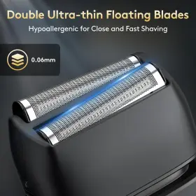 Brightup 975922740348 Foil Shaver Mens Electric Razor Shavers For Men With Trimmer Usb- #2