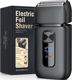 Brightup 975922740348 Foil Shaver Mens Electric Razor Shavers For Men With Trimmer Usb-