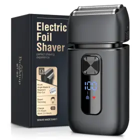Bt-s03 Brightup Foil Shaver Electric Razor And Shavers For Men With Trimmer 150 Min Runtime