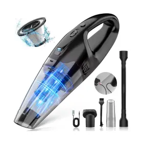Atj-2166 Bsrco Handheld Vacuum Cordless Rechargeable 3-in-1 Car Portable Wi
