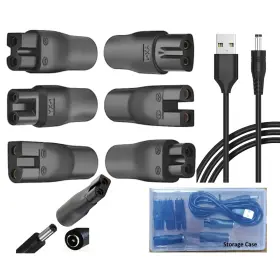 Buisamg 727206252339 Shavers Charger Usb Adapter Replacement Set Compatible With A Various Types