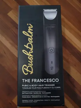 Bushbalm 628678814417 New The Francesco Pubic And Body Hair Trimmer Waterproof