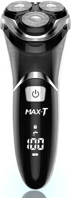 Care 726084452220 Mens Electric Shaver - Corded And Cordless Rechargeable 3d Rotary Razor