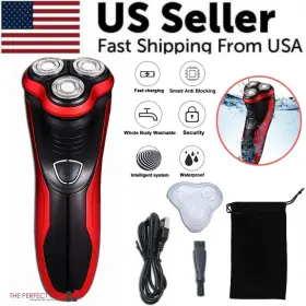 China Garden 445049241220 Mens Razor Rotary Waterproof Electric Shaver Pop-up Trimmer Wet Dry Cordless China Garden 445049241220 Mens Razor Rotary Waterproof Electric Shaver Pop-up Trimmer Wet Dry Cordless