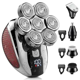 Chlant 789049185359 7d Head Shavers For Bald Men 5 In 1 Electric Rechargeab