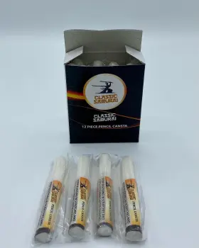 Classic Samurai 310144602092 Styptic Pen Type Traditional Shaving Cut Alum Block 12-pack