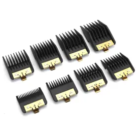 Ku-y48y-dl8v Clasura 8 Pack Clipper Guards Set With Metal Clip For Babylisspro Series Hair Silver Ku-y48y-dl8v Clasura 8 Pack Clipper Guards Set With Metal Clip For Babylisspro Series Hair Silver