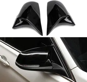 Gt0086 Clio Door Rearview Mirror Cover Cap Replacement For Bmw F20 F22 F23 Glossy Black