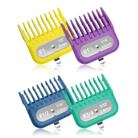Clipfit 768531736316 Clipper Guards Set Compatible With Most Wahl Clippers 4 Piece