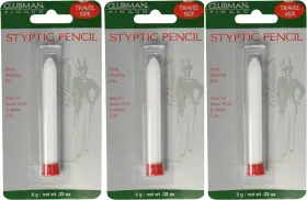 Clubman 765857713403 Pinaud Styptic Pencil Travel Size .33 Oz Pack Of 3 Clubman 765857713403 Pinaud Styptic Pencil Travel Size .33 Oz Pack Of 3