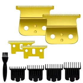 Ck-0420 Colorski Gold Steel T Blade And For Andis