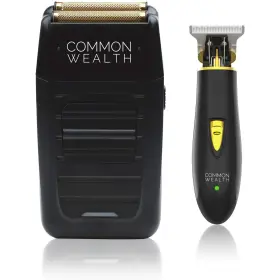 Cwfk78 Commonwealth Common Wealth Pro Finishing Kit Cordless Shaver Skeleton Hair Trimmer Combo Cw