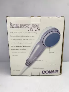 Hb1r Conair 074108020543 New Sealed The Hair Removal System Exfoliating Wand And Pads Model # #3 Hb1r Conair 074108020543 New Sealed The Hair Removal System Exfoliating Wand And Pads Model # #3