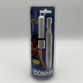 Conair 074108033321 Ladies 2 In One Trimmer - Blades Eyebrow/body -battery Operated
