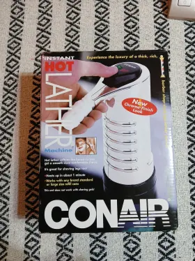 Hlm11l Conair Instant Hot Lather Machine Chrome Model New In Box
