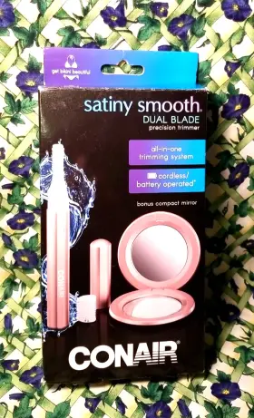 Lt3bn Conair Rose Gold Color Satiny Smooth Dual Blade All In One Precision Trimmer