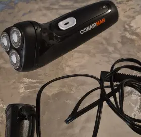 Shv100 Conair 3 Head Rotary Cordless Facial Shaver Black For Men Shv100 Conair 3 Head Rotary Cordless Facial Shaver Black For Men