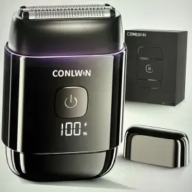 Fk-712b Conlwin Electric Foil Shaver Self-cleaning 3d Floating Blade Waterproof Usb-c