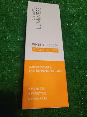 Conture 841249120810 Luminess Kinetic Smooth Single Speed Device Hair Remover Purple New Nib