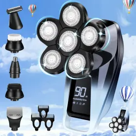Cosuiovei 768917764131 Head Shaver For Bald Men 6 In 1 Shavers Cordless Electric Cosuiovei 768917764131 Head Shaver For Bald Men 6 In 1 Shavers Cordless Electric