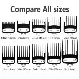 Cr8gr8 445019570510 Professional Hair Clipper Guards Guides 10 Pcs Coded Cutting #3