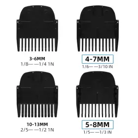 Mcp-4 Cr8gr8 Professional Guide Comb Fit Cutting Guider For Manscaped 3.0 4 Pack 8 Cut #2 Mcp-4 Cr8gr8 Professional Guide Comb Fit Cutting Guider For Manscaped 3.0 4 Pack 8 Cut #2