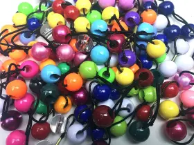 Crispy Collection 648038821725 Hair Accessories For Girls Assorted Elastic Ponytail Holders Tie 24 Pieces