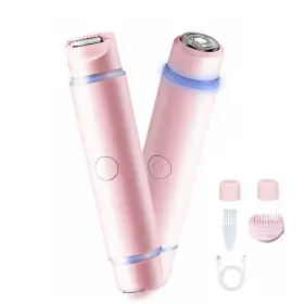Ctpceept Ms-6533 2026 New Bikini 2-in-1 Trimmer Electric Razor With Built-in Led Lights And Adju