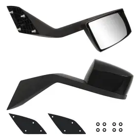7219b Czfj Leavan Black Hood Mirrors Assembly Fit For Volvo Vnl 2000-2015 Pair Set Repl