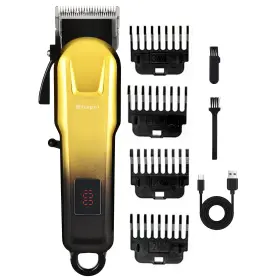 Lfq-66865 Dabetechts Hair Clippers Cordless Rechargeable Clipper And Trimmer Coded Guide Combs