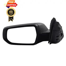 84450515 Dasbecan Left Driver Side View Mirror Compatible With 3 Pins Black