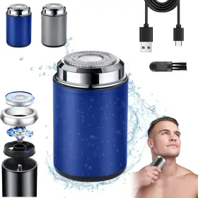 Denir Bonee 711181195361 Portable Mini Electric Shaver Pocket Size Usb Rechargeable Waterproof