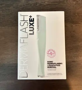 Dd24re02vn01 Dermaflash Luxe Advanced Sonic Dermaplaning Peach Fuzz Removal