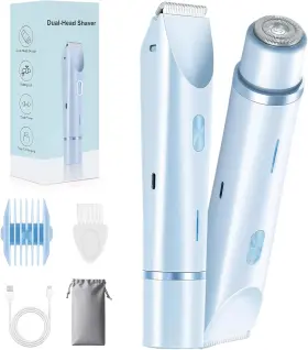 Dmtdnid 716172201205 2025 New Dermave Bikini Shaver Trimmer For Women Glow Aura Womens