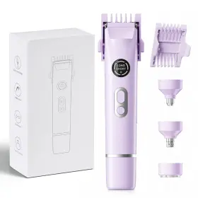 Fb016-000 Dmtdnid Bikini Trimmer For Women 4 In 1 Wet/dry Electric Razors Upgrade Purple