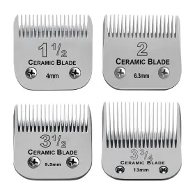 Dodaer230506 Dodaer 4 Packs Professional Detachable Replacement Ceramic Blades Set Cut Length 4mm