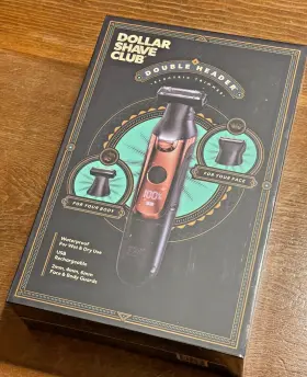 Dollar Shave Club 691202731801 Double Header Trimmer Man Beard And Body