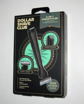 Dollar Shave Club 811346022195 New Sealed 3-in-1 Freestyler Electric Trimmer And Razor Usb