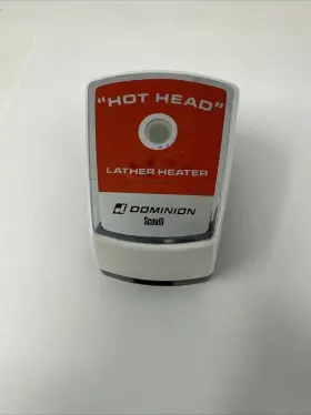 3837 Dominion Vintage Hot Head Lather Heater Cordless Shaving Cream Warmer Works
